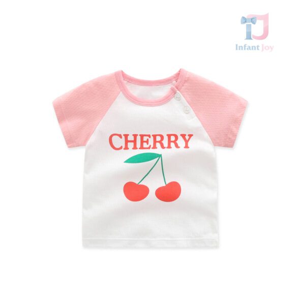 Tricou din material respirabil Little Cherry