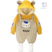 bebeshki-detski-komplekt-bear-in-france-yellow