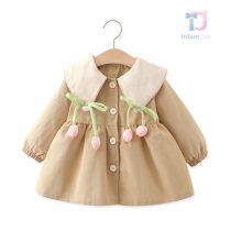 bebeshka-detska-proletna-parka-roklq-floral-fantasy-caramel