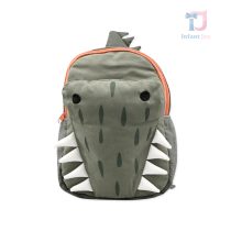 Ghiozdan pentru copii cu elemente 3D The Croc