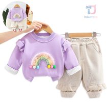 bebeshki-detski-vatiran-komplekt-rainbow-candy-violet