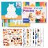 Puzzle cu autocolante pe numere (MODEL ALEATORIU)