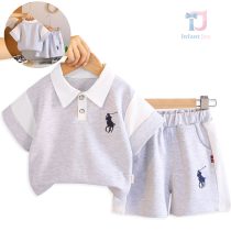 bebesghki-detski-komplek-Summer Polo Grey