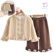 bebeshki-detski-komplekt-Beautiful-flowers-Beige