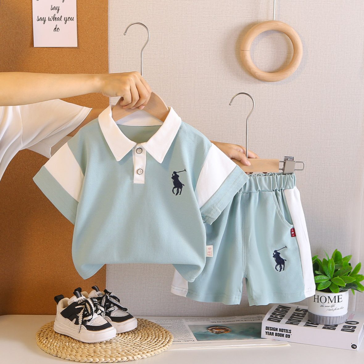 bebeshki-detski-komplekt-Summer Polo