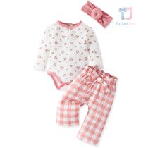 bebeshka-detska-shapka- Pink Flowers