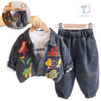 bebeshki-desti-komplekt-Denim Prehistoric Era Grey