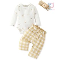 bebeshki-destki-komplekt-Beige Flowers