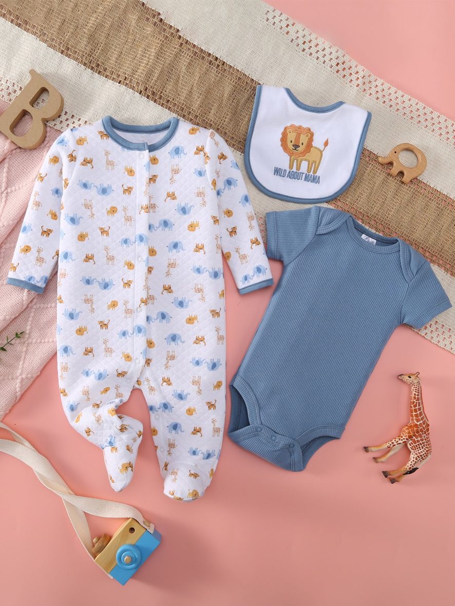 bebeshki-detski-komoplekt- Wild About Mama