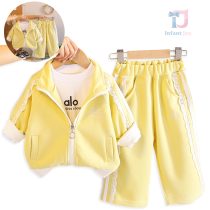 bebeshki-detski komplekt-Sport Lace Lemon