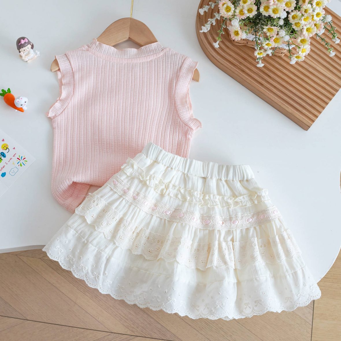 bebeshki-detski-kompletk-Pink Lace (1)