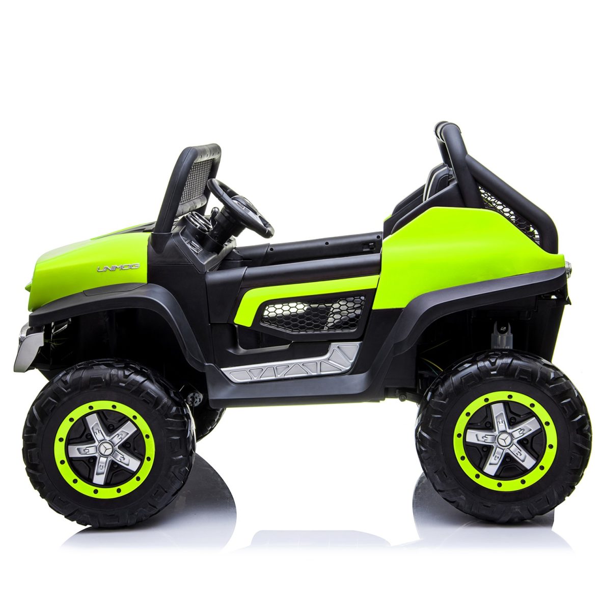 masinuta-electrica-pentru-2-copii-mercedes-unimog-4×4-140w-premium-culoare-verde-055828