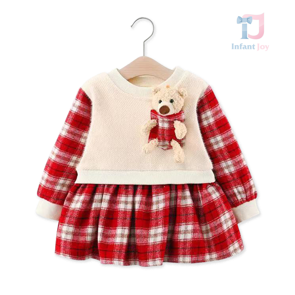 Rochie premium cu mohair și urs 3D Bear Kare