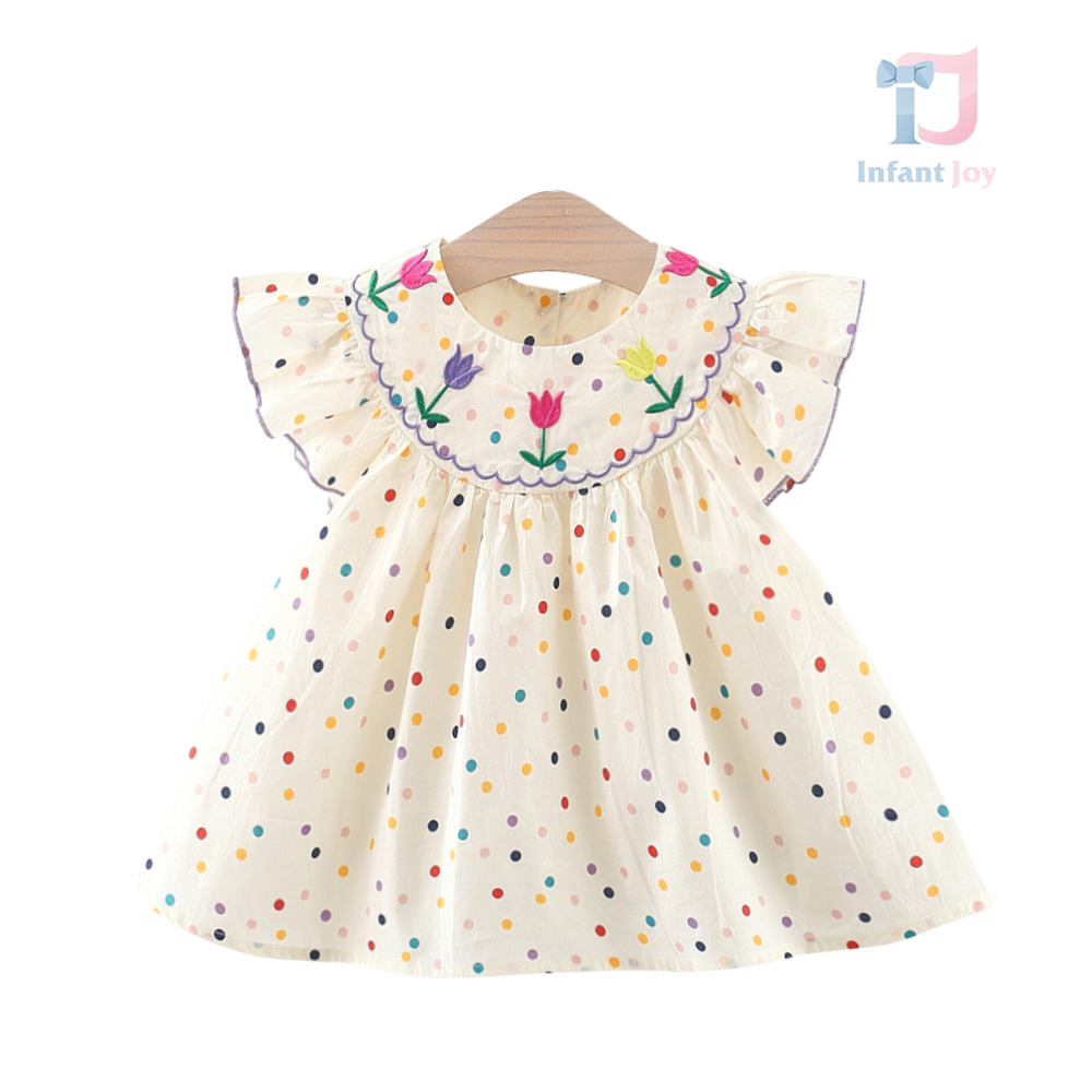 Rochie cu broderie și bucle blânde Classy & Cute