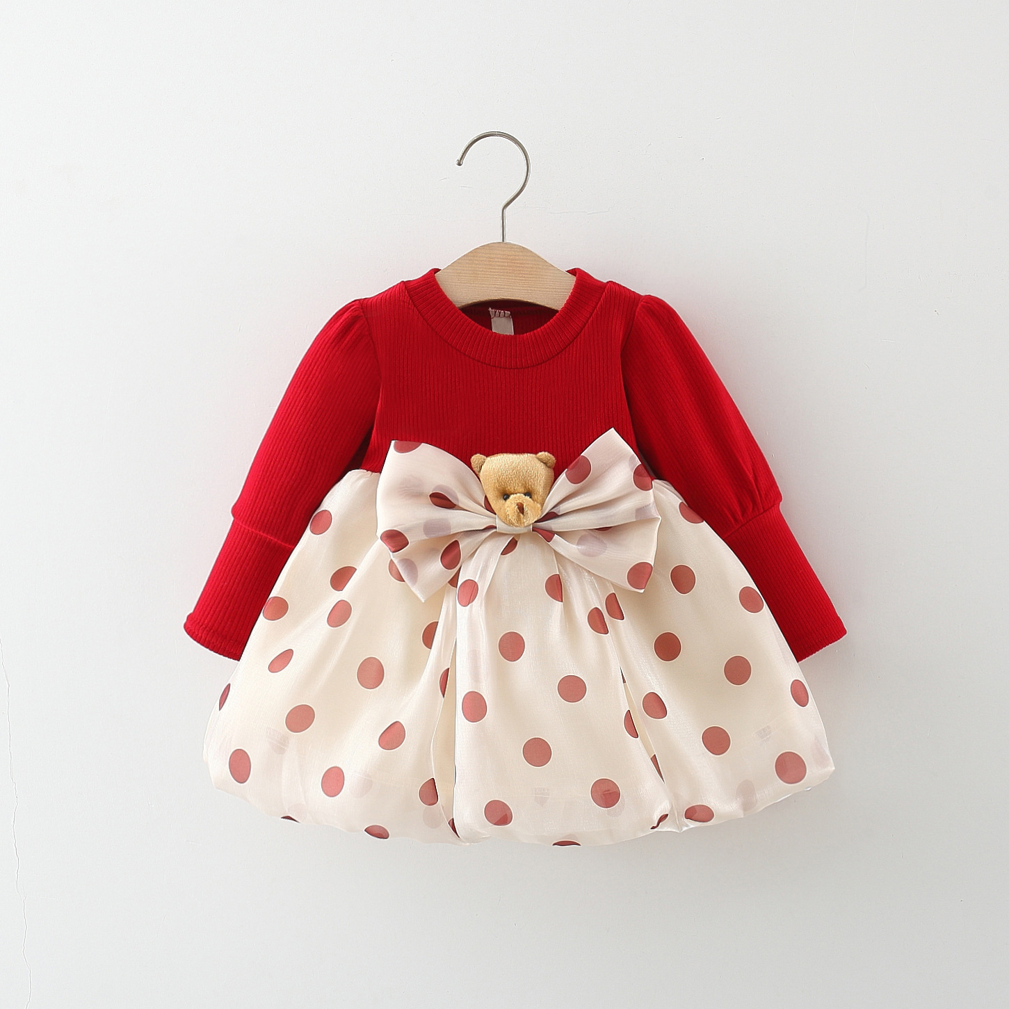 bebeshka-detska-roklq-red-dots (3)