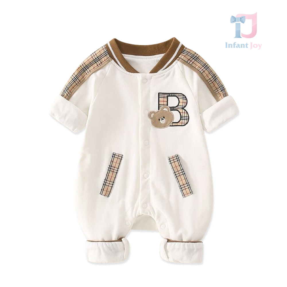 Salopetă cu elemente 3D și căptușeală Bimbo Bear