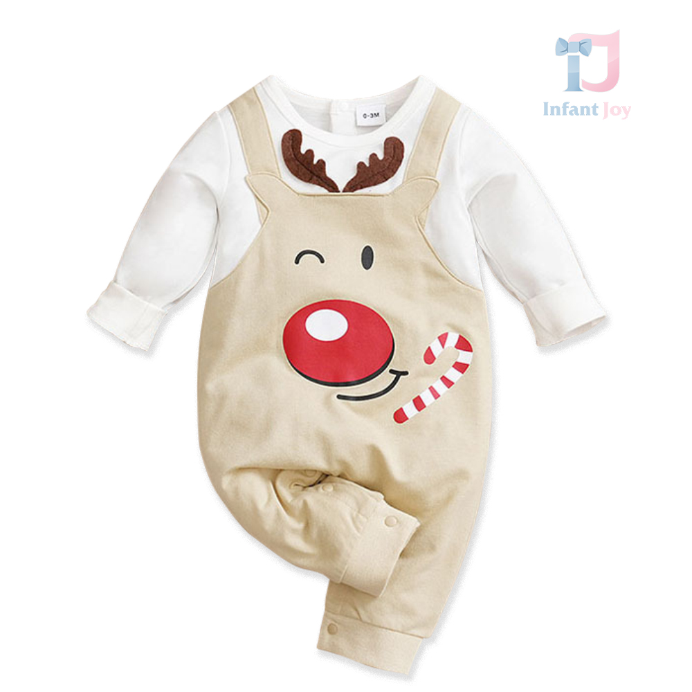 Salopetă de Crăciun Cute Rudolf