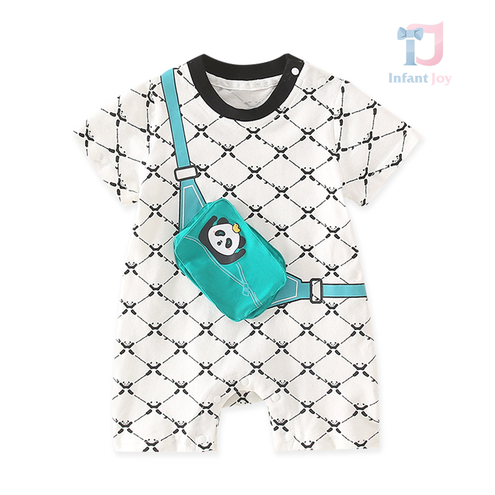 Salopetă cu geantă 3D The Coolest Panda