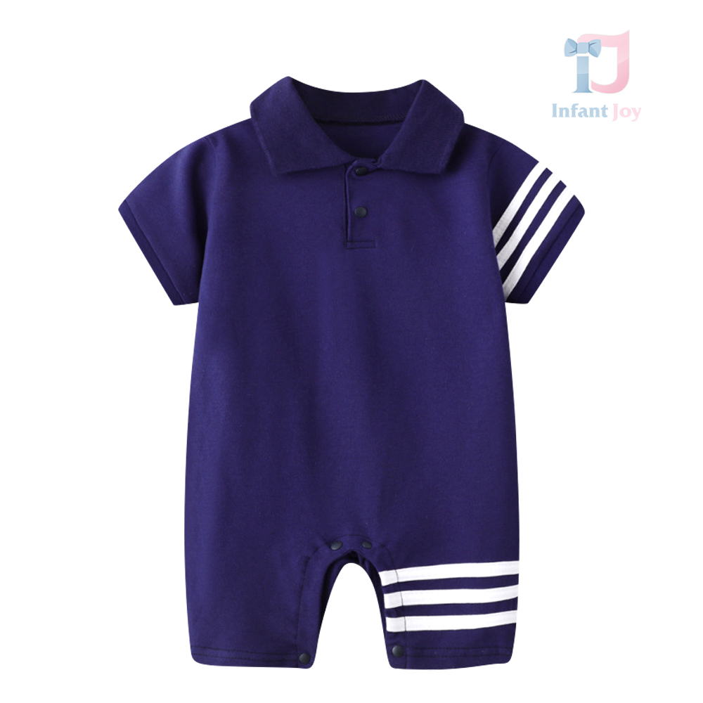 Salopetă cu guler clasic Tennis Blue