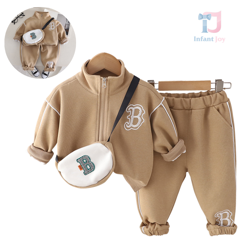 Set sport de 3 piese cu geanta de umar BB Brown