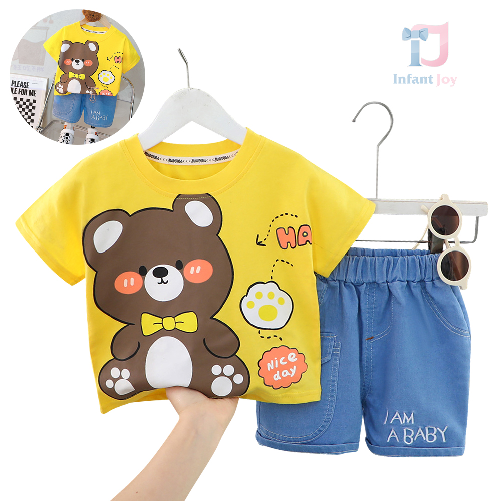 Set de 2 piese cu pantaloni scurți din Bear’s Day