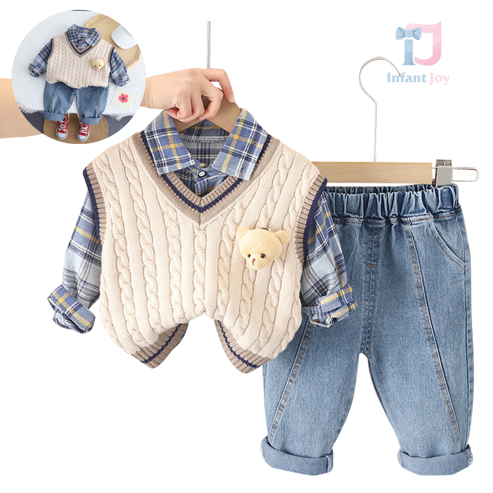 Set de 4 piese Blue Jeans
