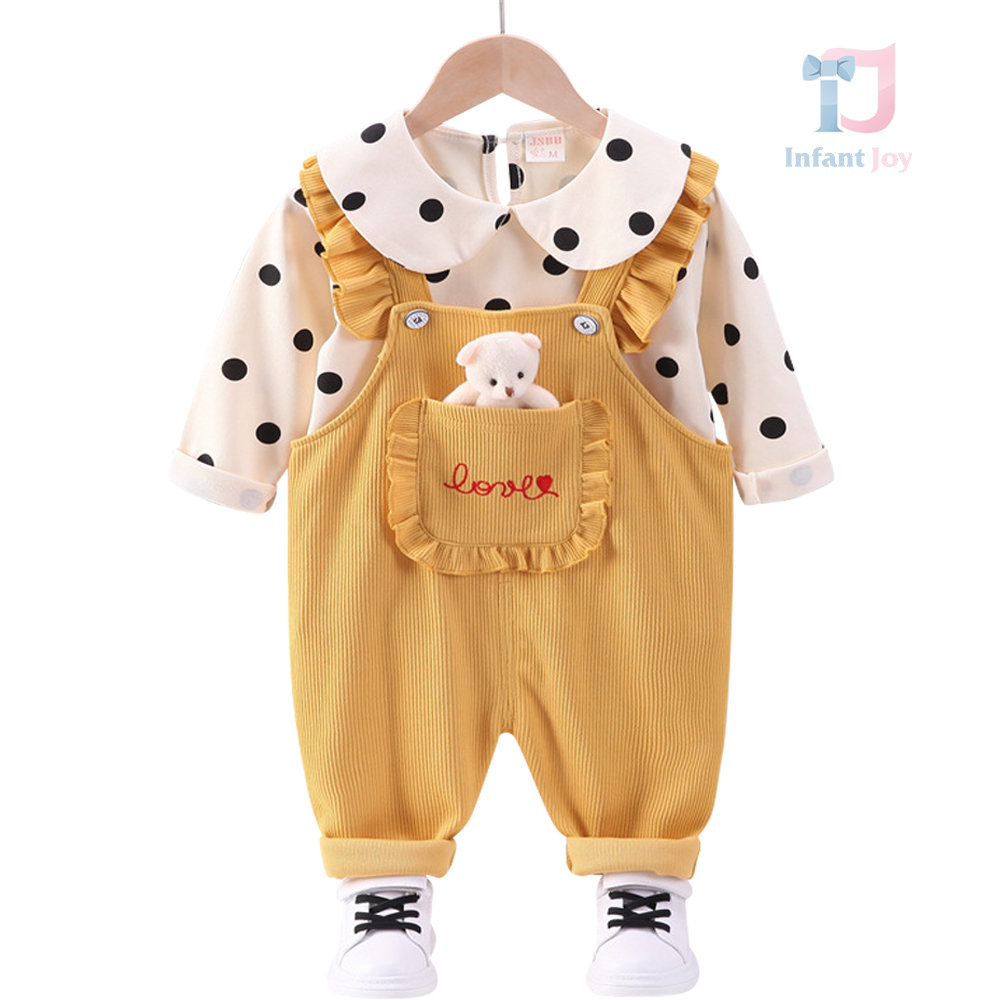 Set de 3 piese cu ursuleț de jucărie Dijon Dot