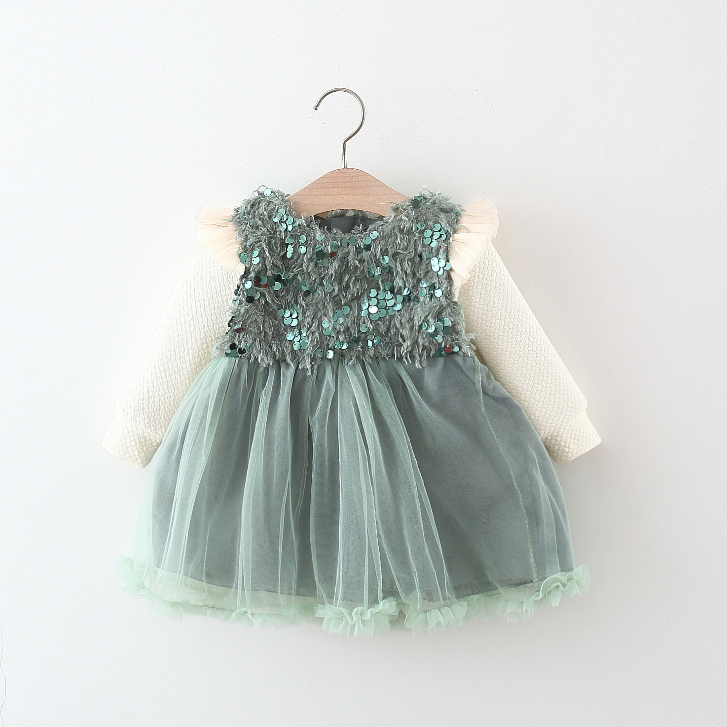 bebeshki-detski-komplekt-green-sequin