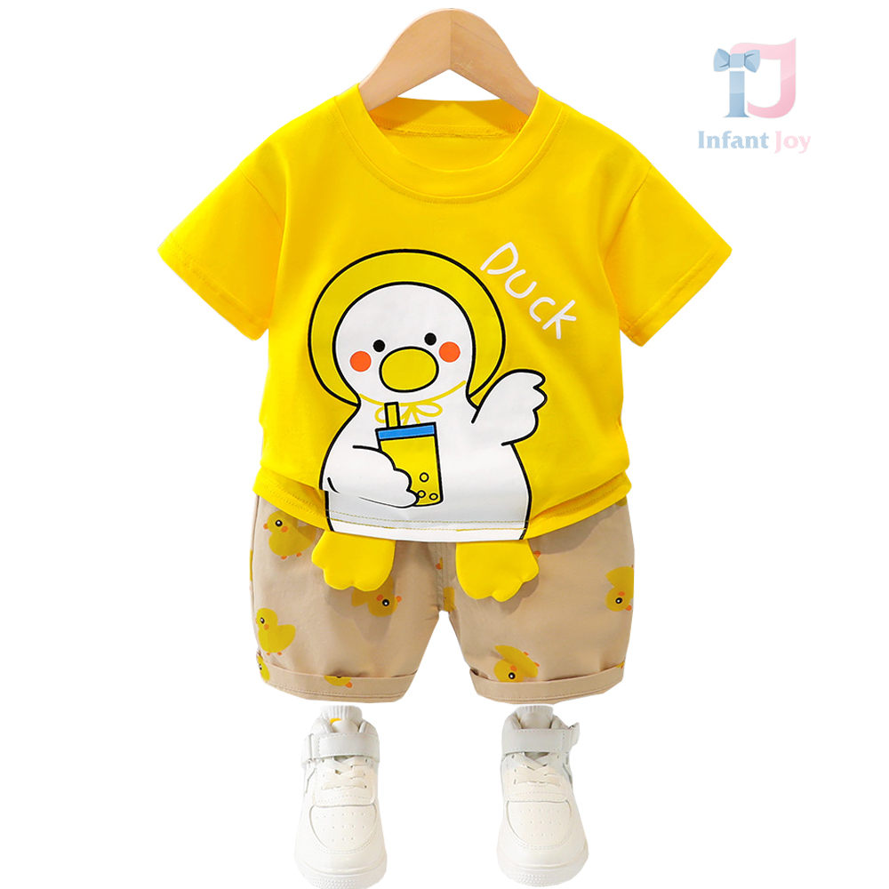 Set de 2 piese cu elemente 3D Hello Duck