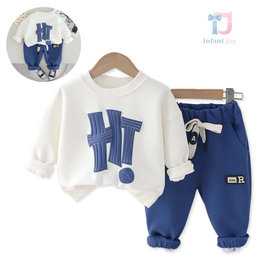 Set sport de 2 piese cu imprimare 3D Hi Navy