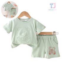 Set sport de 2 piese cu relief ștanțat Minty Cub
