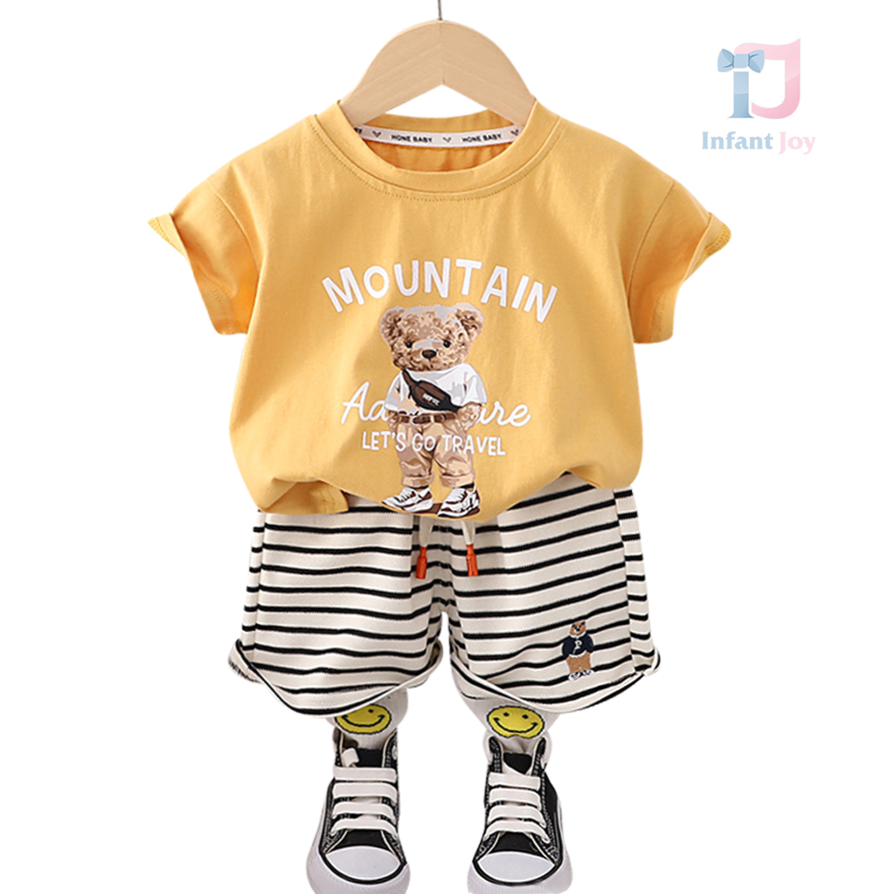 Set de 2 piese Mountain Bear Yellow