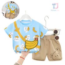Set de 2 piese cu elemente adăugate My Fav Fruit Banana
