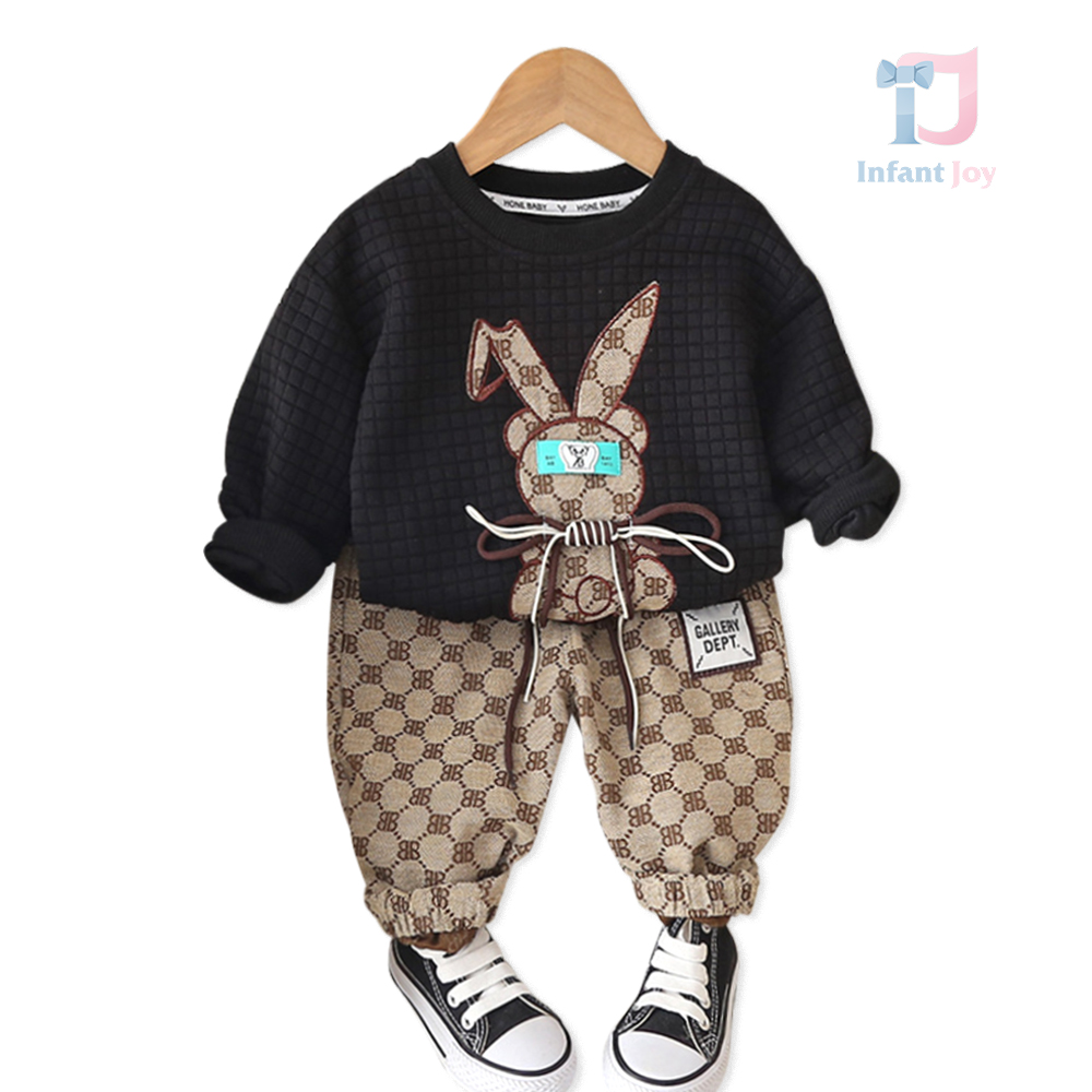 Set de 2 piese Rabbit Boy Autumn Black