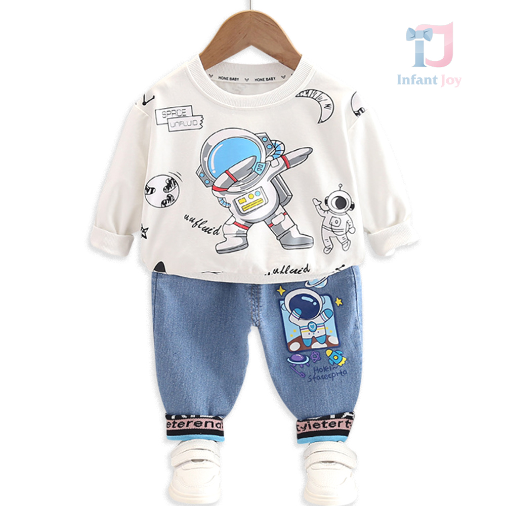 Set de 2 piese cu blugi Space Dab