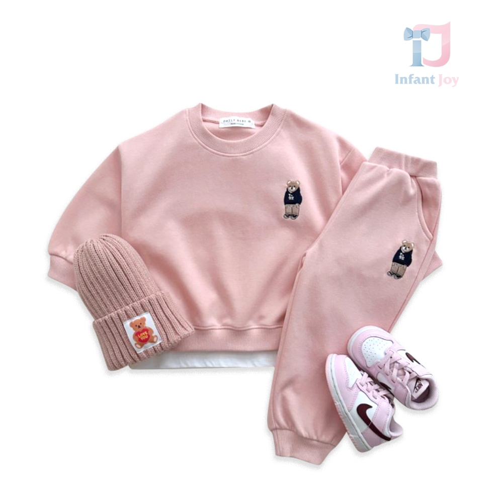Set de 2 piese Sporty Bimbo Pink