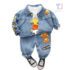 Set de 3 piese din denim Sporty Duck