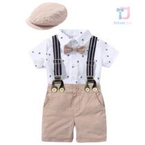 Set oficial de 5 piese cu capac, papion și pantaloni Stylish Amigo
