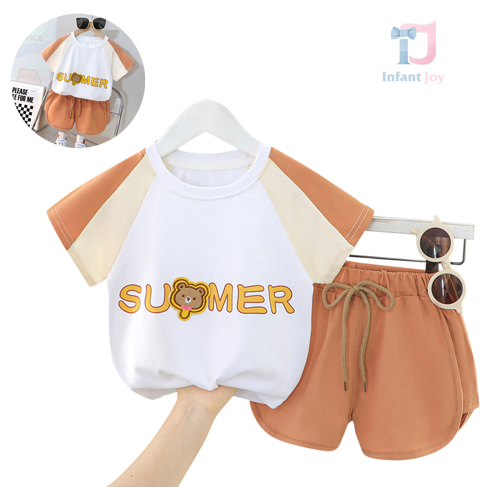 Set de 2 piese cu element 3D Summer Bear