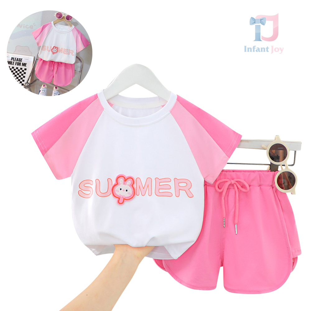 Set de 2 piese cu element 3D Summer Rabbit