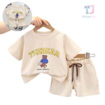 Set de 2 piese cu efect de vafe The Bear