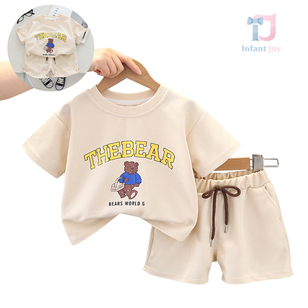 Set de 2 piese cu efect de vafe The Bear