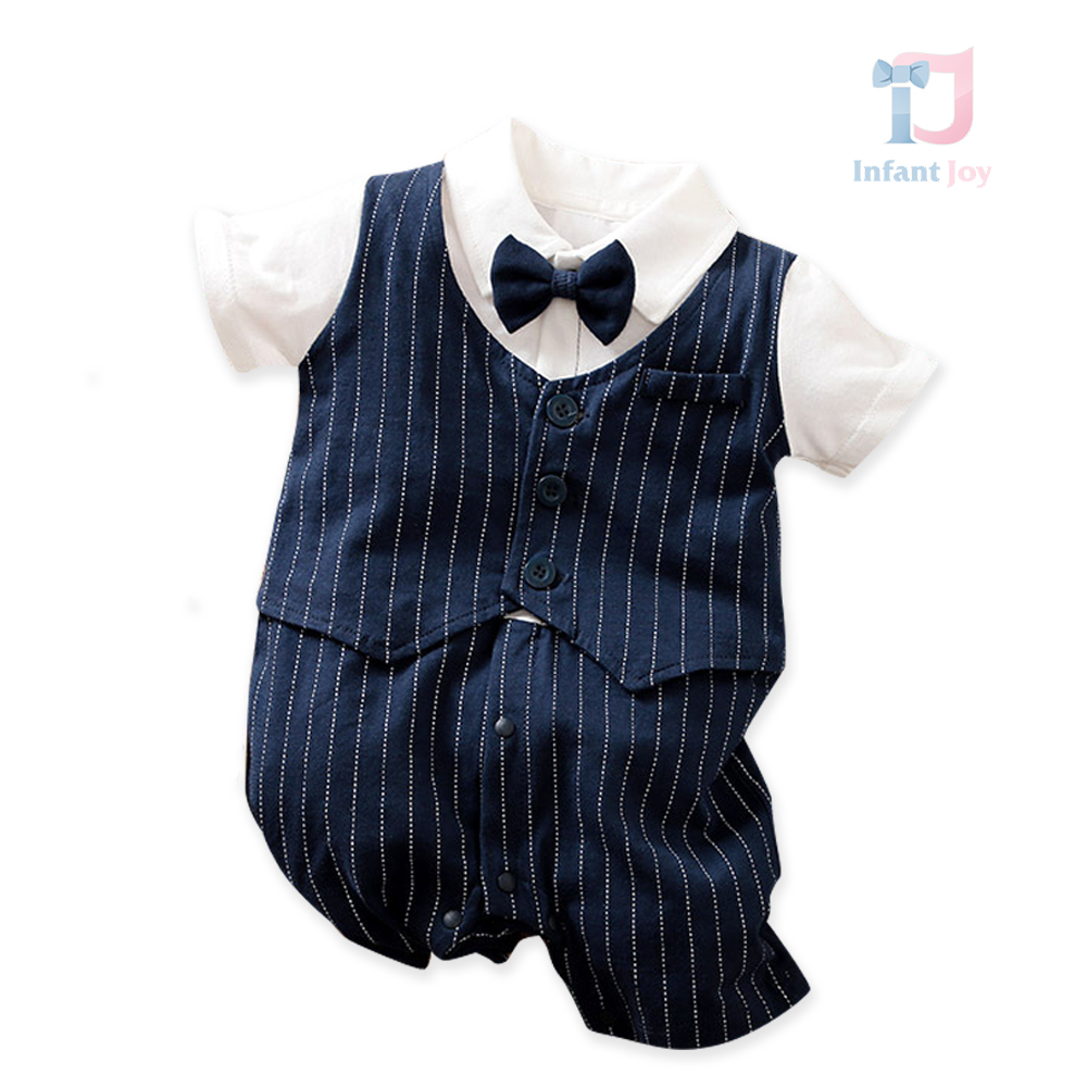 Set salopetă oficial cu papion Mr.Navy – 2 piese