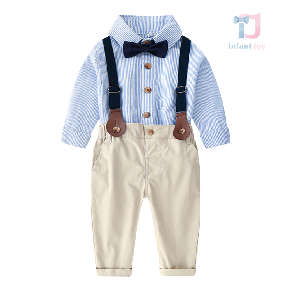 Set formal de 4 piese cu papion și bretele Mafia Boss