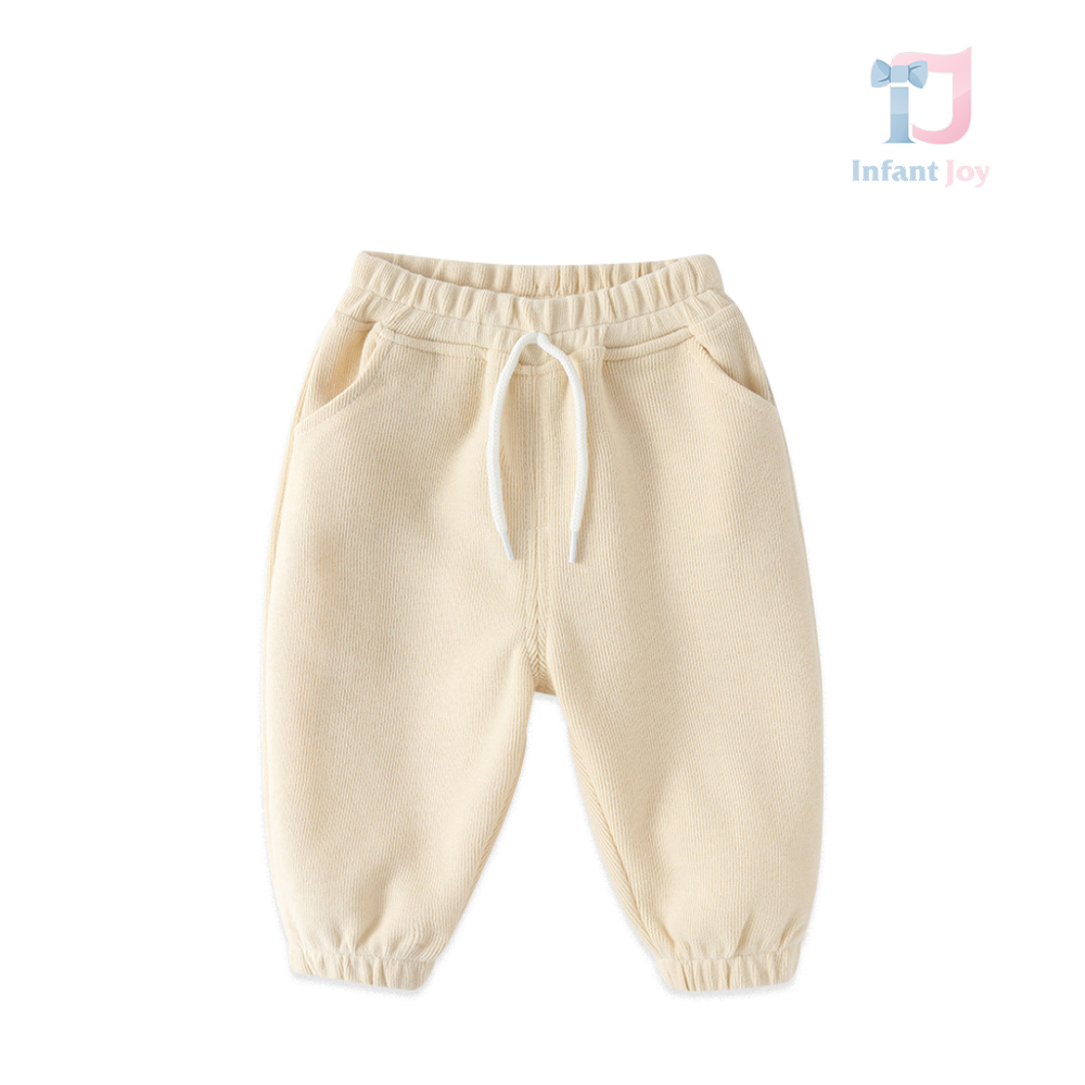 Pantaloni sport din tricot fin Comfy Winter Beige