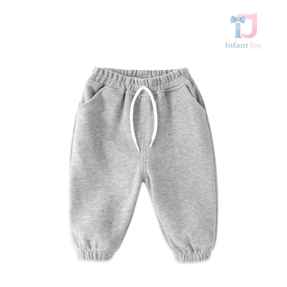 Pantaloni sport din tricot fin Comfy Winter Grey