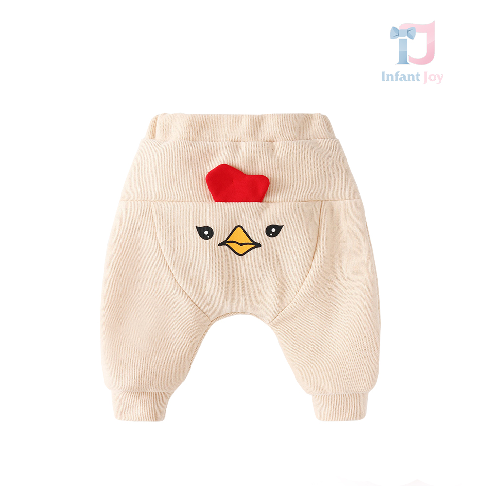 Pantaloni din tricot fin Lovely Pets – Cremă