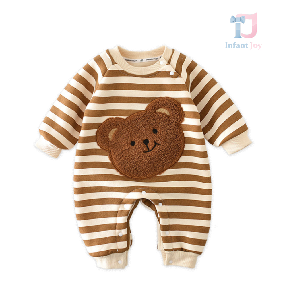 Salopetă matlasată în dungi Bimbo