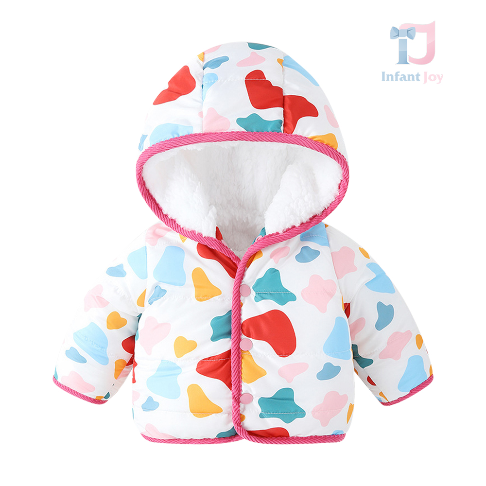 Jachetă impermeabilă cu pluș Camo Girl