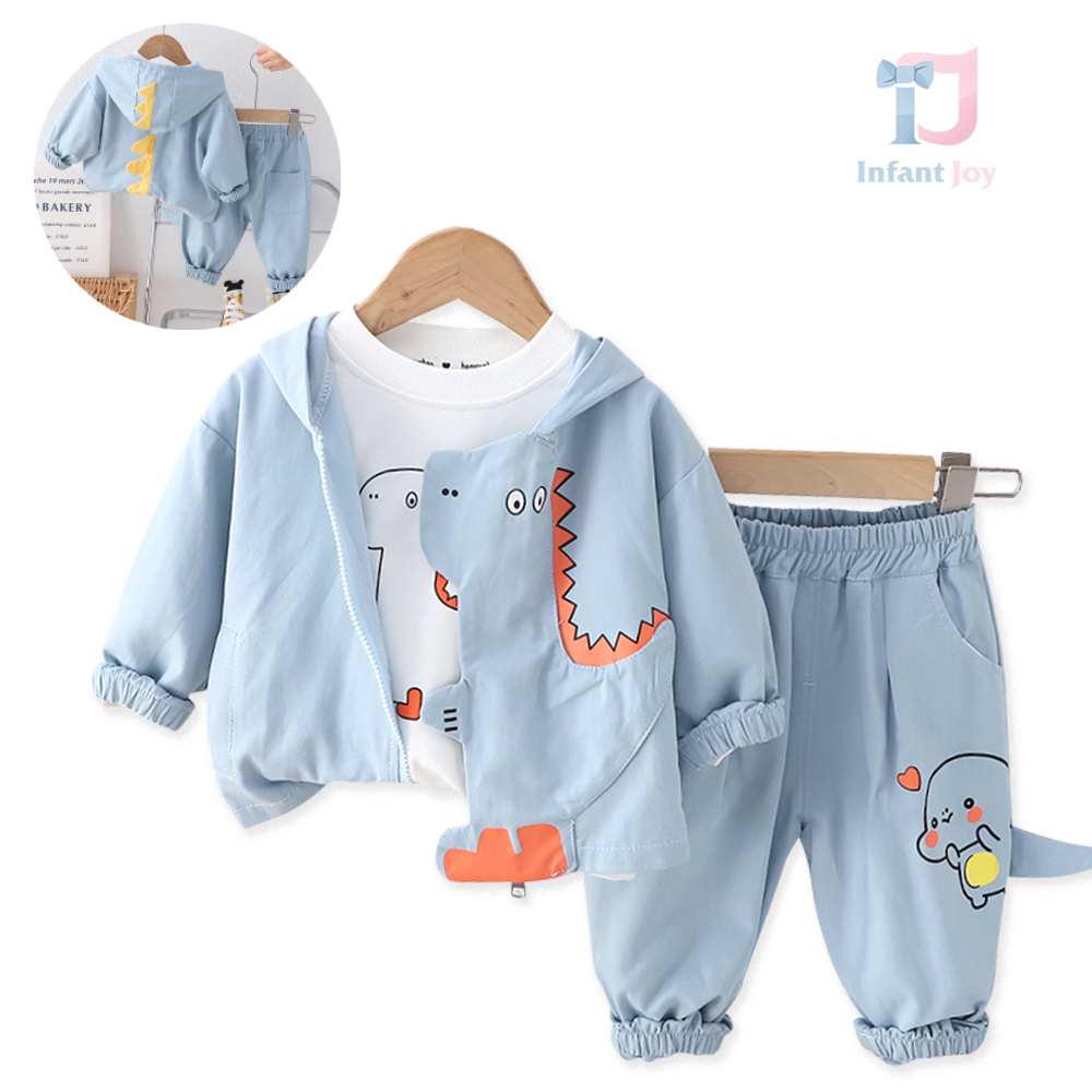 Set de 3 piese cu elemente 3D Dino Sky